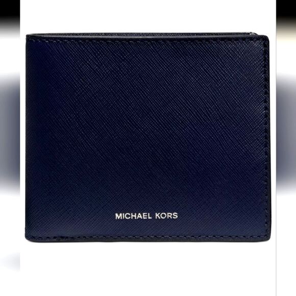 ššALERT Michael Kors Men's BlackāJet Set Signature Andy Billfold Pocket - Picture 12 of 15